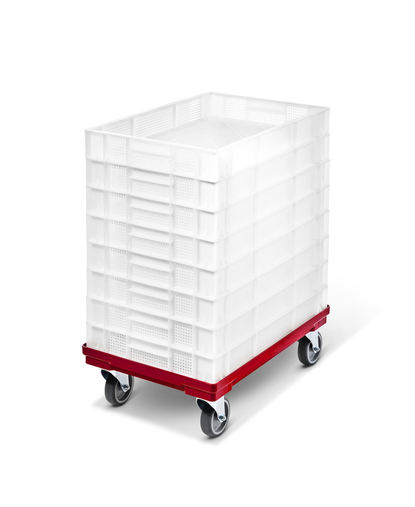 PVC-Gitter weiss gelocht