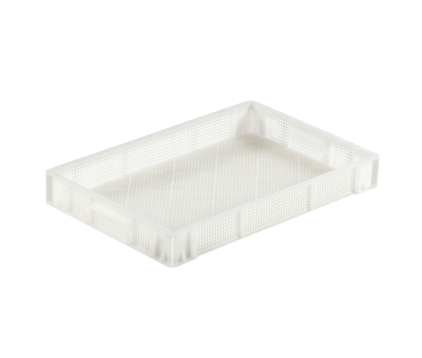 PVC-Gitter weiss gelocht