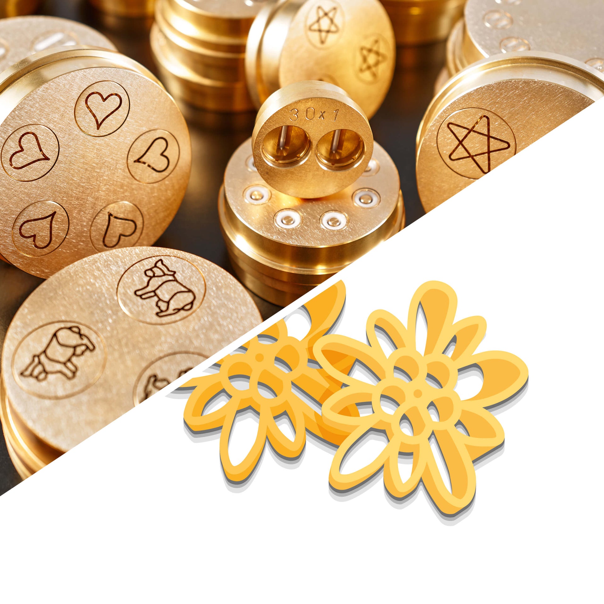 Edelweiss-Matrize für TR 110