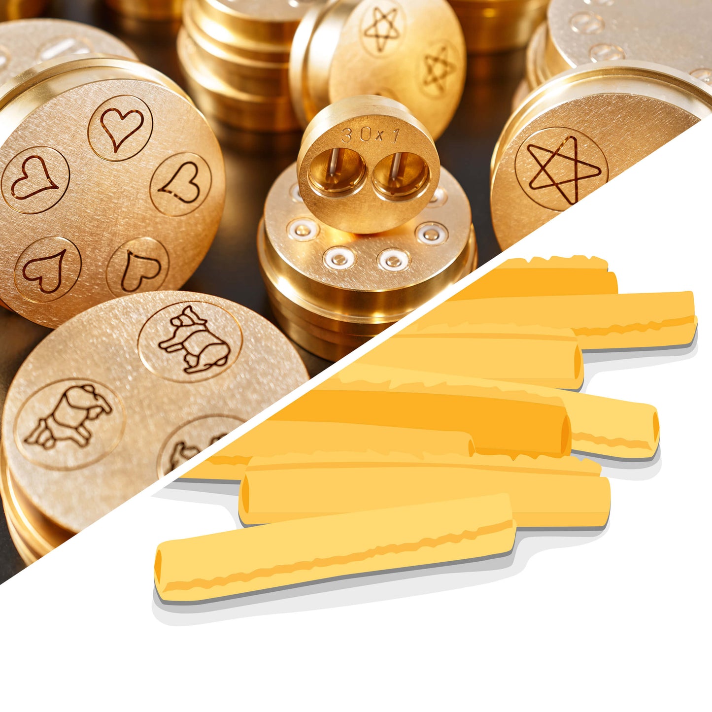 Maccheroncelli-Matrize für TR 110