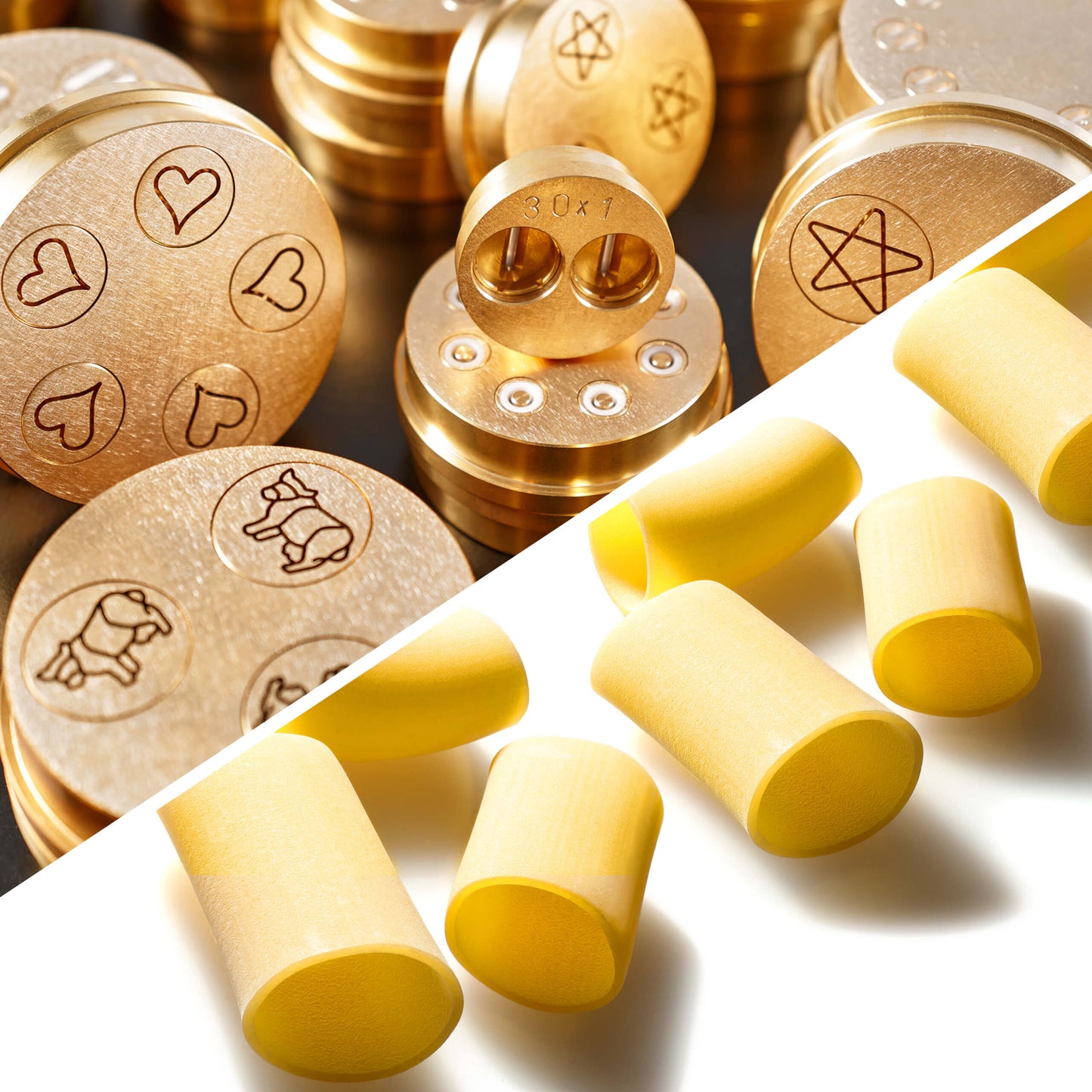 Paccheri-Matrize für TR 75 E / TR 75 W